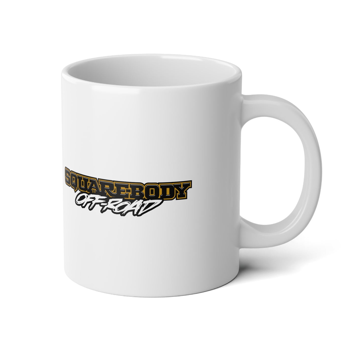 Squarebody Off-Road 20oz Jumbo Mug — Retro Lifted Truck Coffee Cup