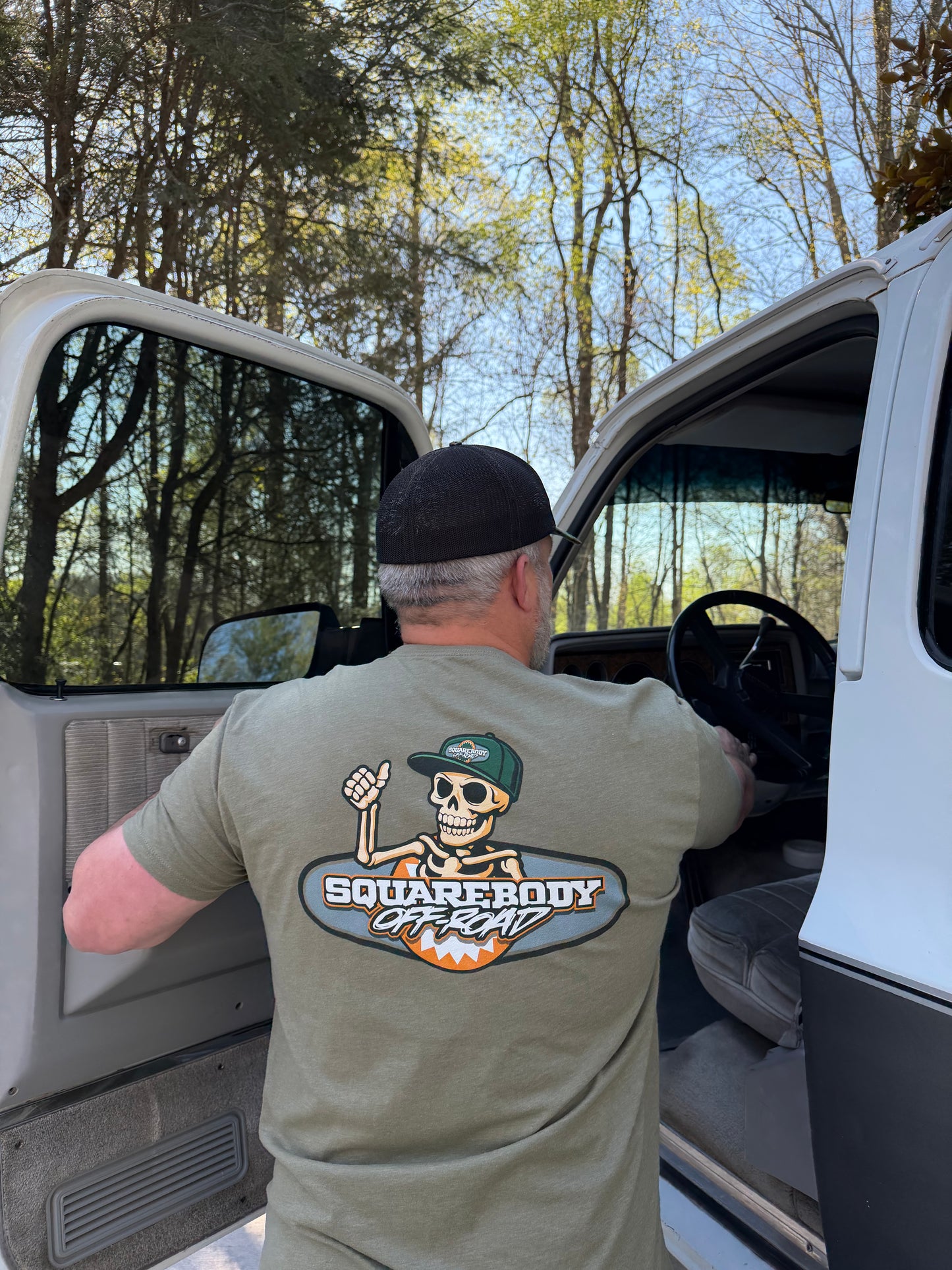 Squarebody Off-Road Skully Short Sleeve T-Shirt