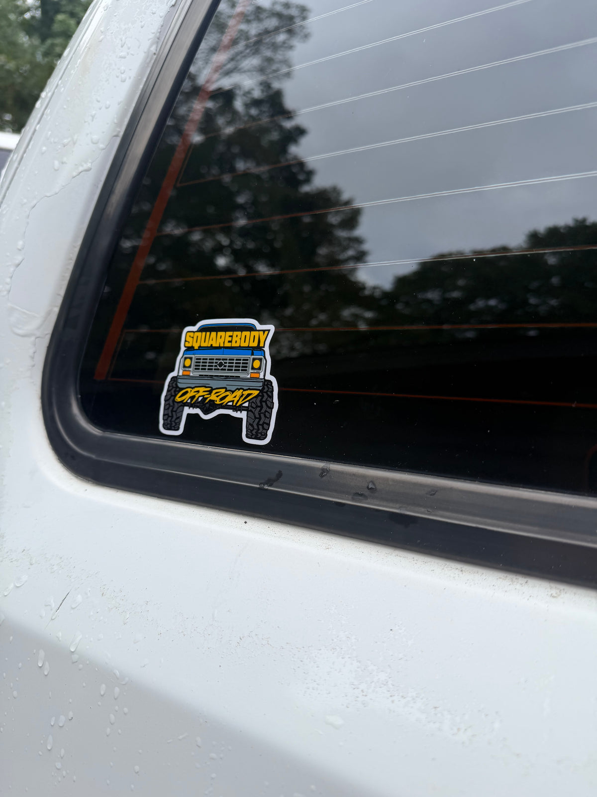 Squarebody Off-Road Lifted Truck Sticker