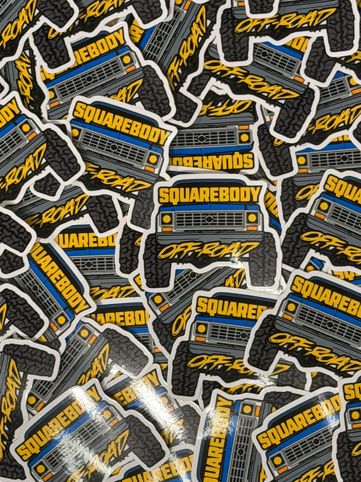 Squarebody Off-Road Lifted Truck Sticker